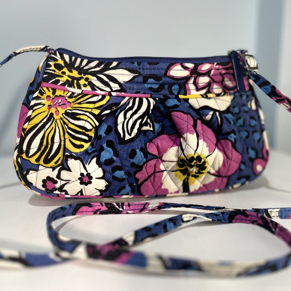 Vera Bradley African Violet Frannie Crossbody Bag